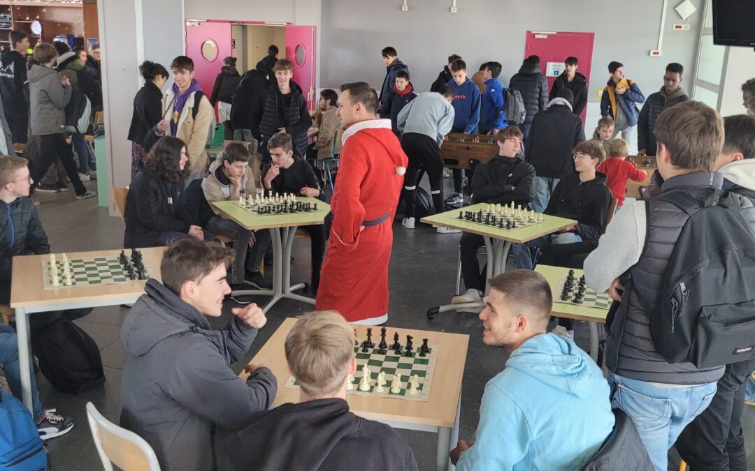Le Corbinov Chess Challenge : 4ème épreuve du trophée Rosamaths