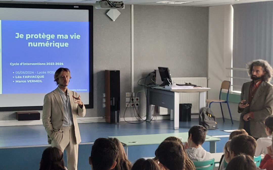 Intervention de la CNIL en classe de seconde